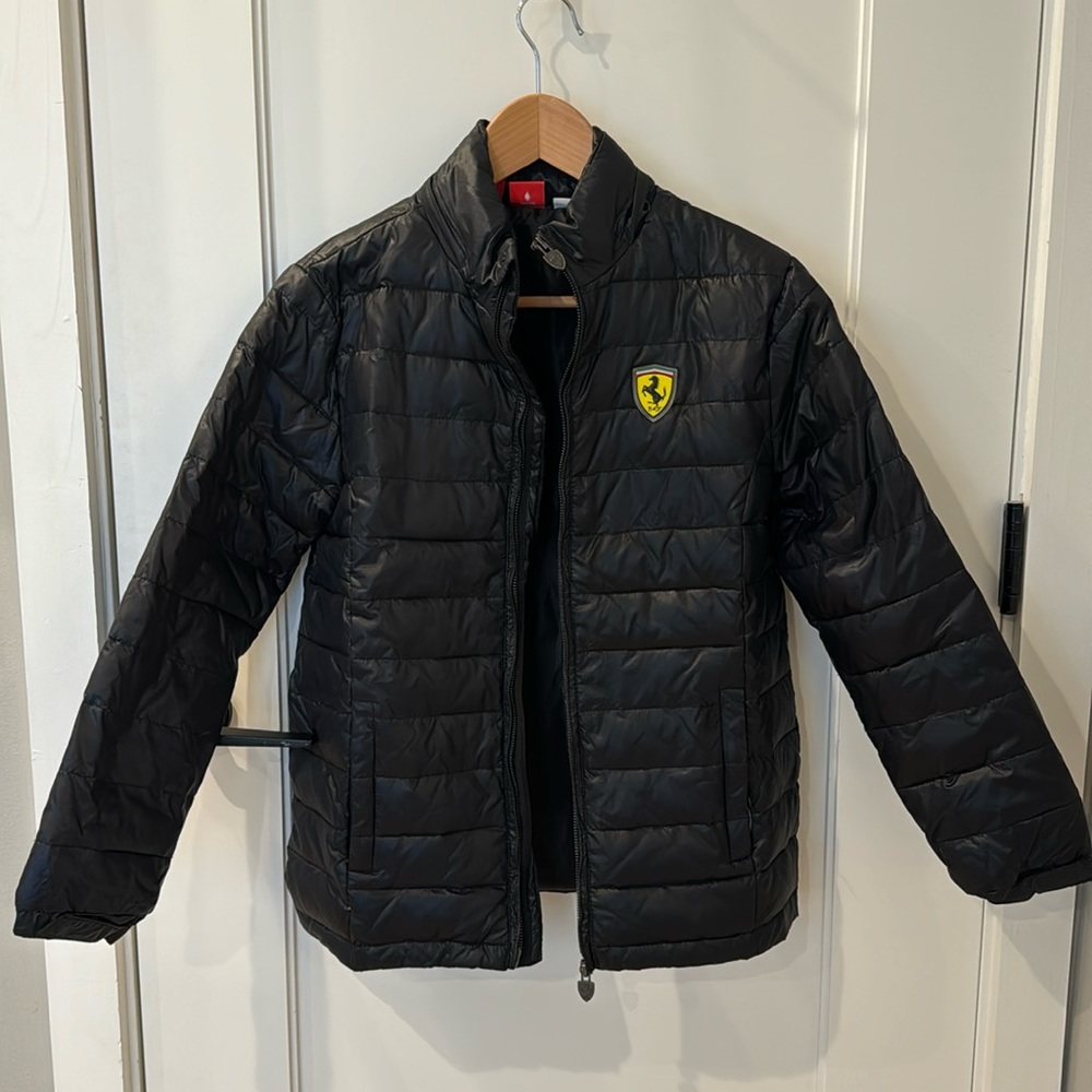 Scuderia Ferrari youth jacket puffer